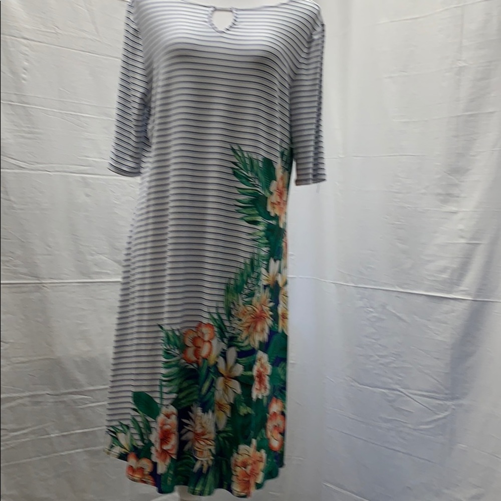 Chico stripped and floral dress.